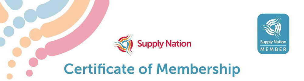 Supply Nation Membership Certificate